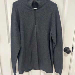 lululemon athletica Men's Charcoal Zip-Up Sweater